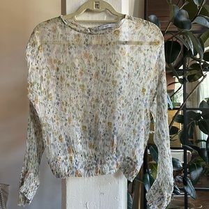 Sheer blouse